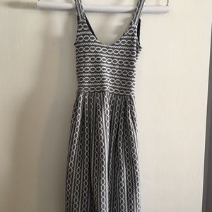 Anthropology blue dress